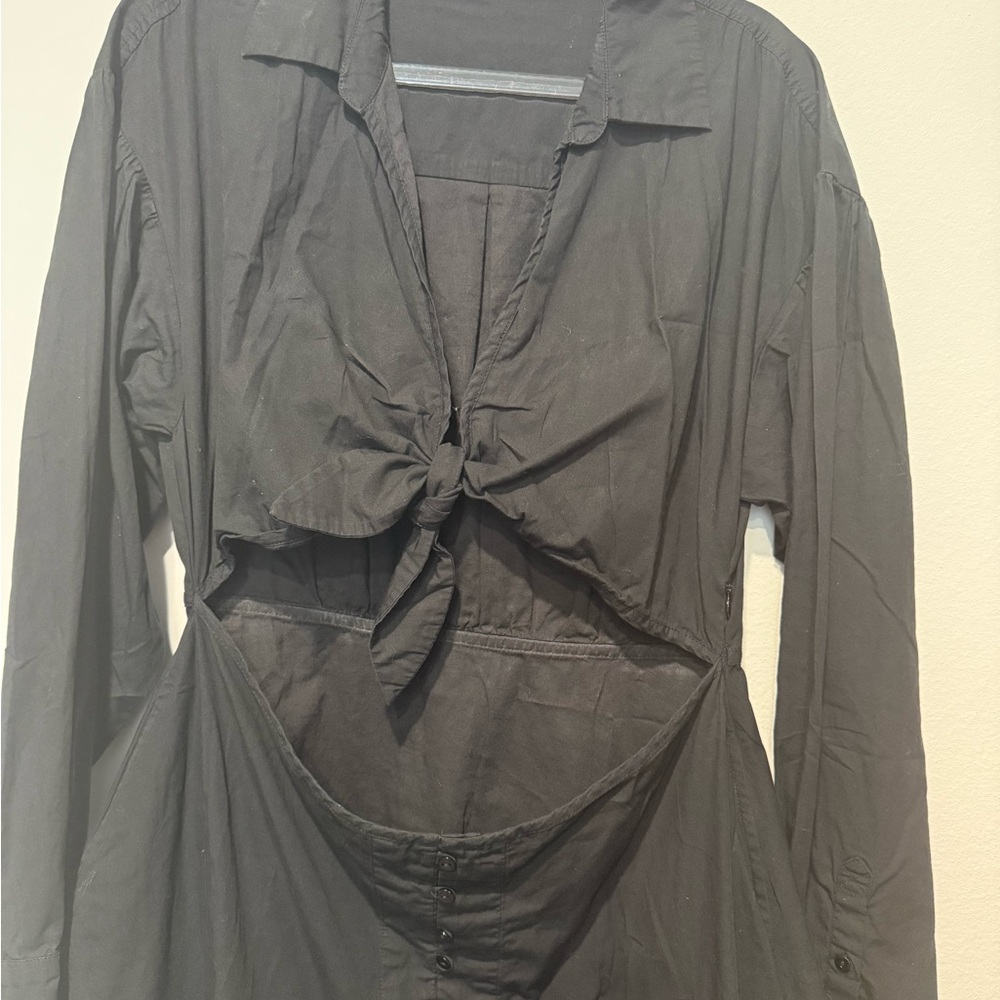 For Love & LemonsJocelyn Tie-Front Dress - Picture 7 of 12